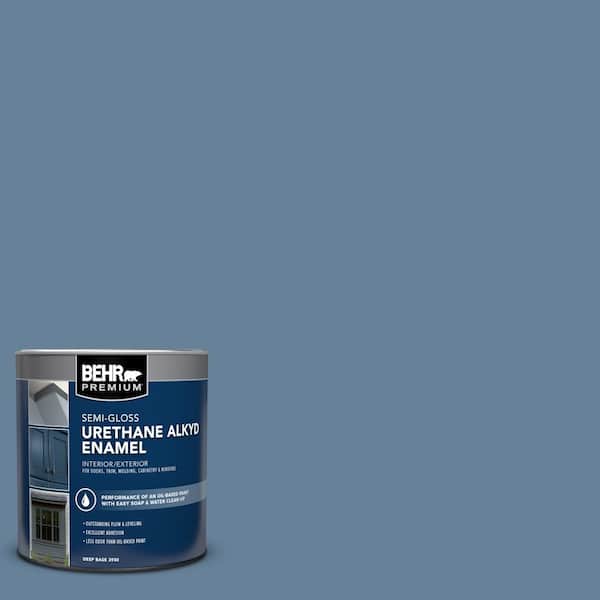 1 qt. #ICC-74 Provence Semi-Gloss Enamel Urethane Alkyd Interior/Exterior Paint