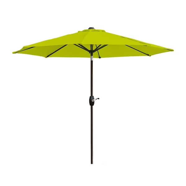 WESTIN OUTDOOR 9 ft. Tilt and Crank Patio Table Umbrella