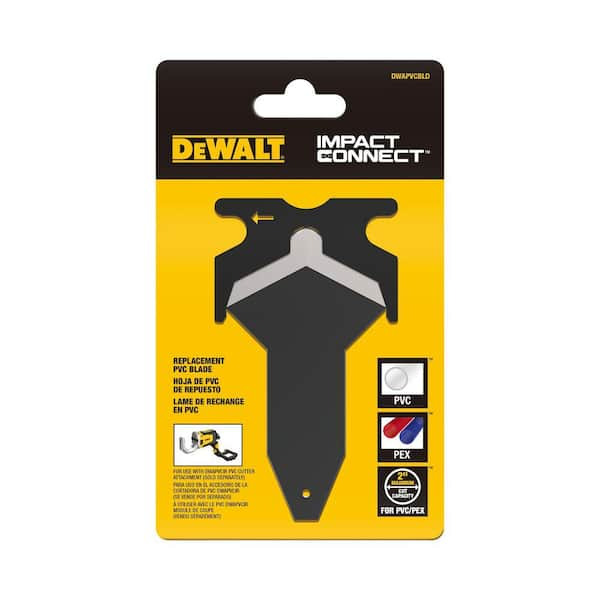 Dewalt Impact Connect Pvc Cutting Blade For Dwapvcir Dwapvcbld The Home Depot 4254