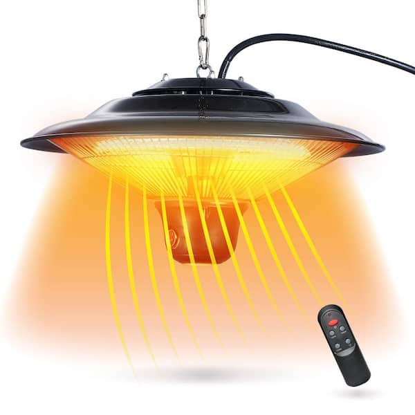 1500-Watt Electric Infrared Outdoor Ceiling Mounted Patio Space Heater