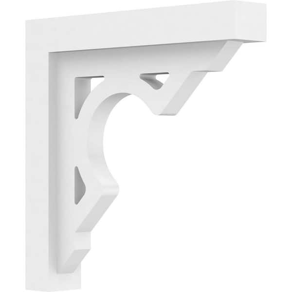 Ekena Millwork Standard Sheridan 2 in. W x 12 in. H x 12 in. D Signature Urethane Polyurethane Bracket