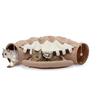 Cat Tunnel with Cat Bed