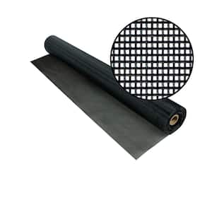 48 in. x 25 ft. Black TuffScreen