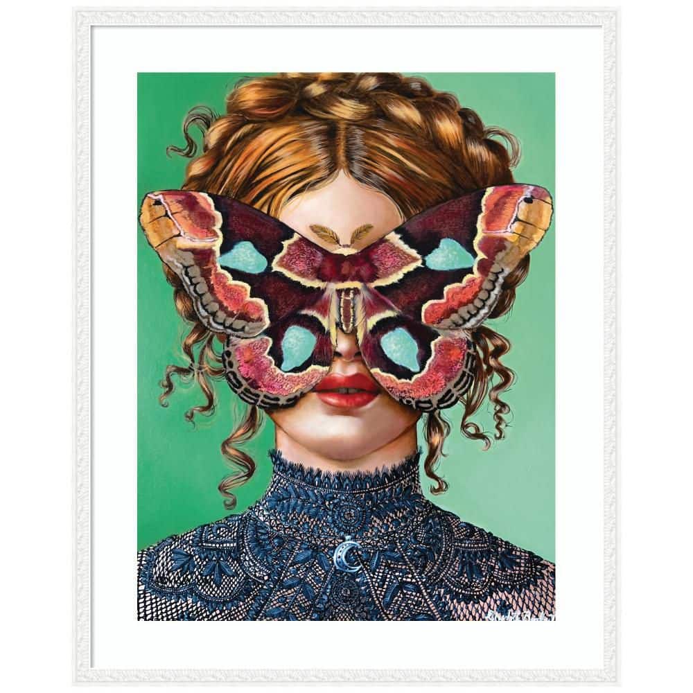 "Bethany ""Forest Witch"" by Charlotte Brindley People Framed Art Print 42 in. x 34 in." price history on PriceWatchPro