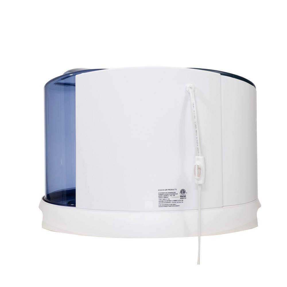 White Digital Evaporative Tabletop Humidifier with Humidistat