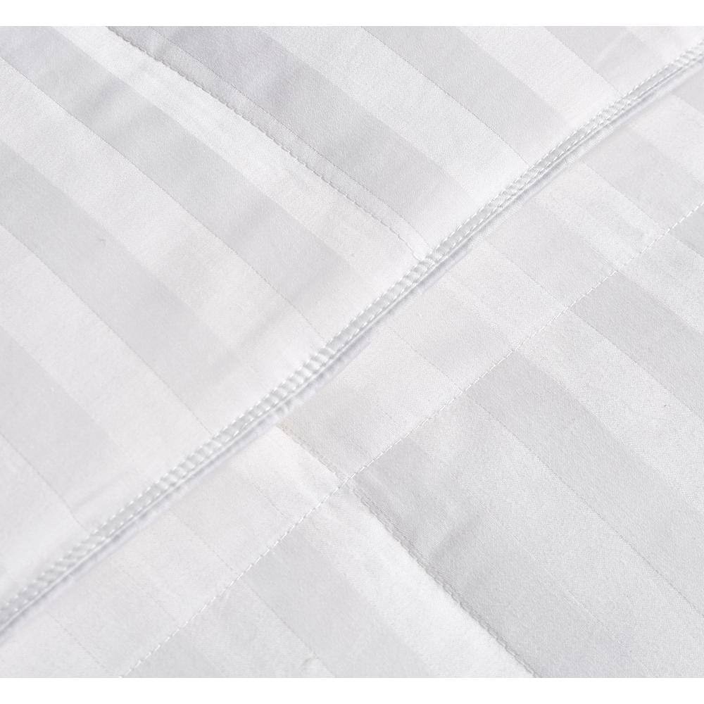 Blue Ridge Home Fashions Supreme 350 Thread Count Cotton Damask Down Alternative Comforter Twin