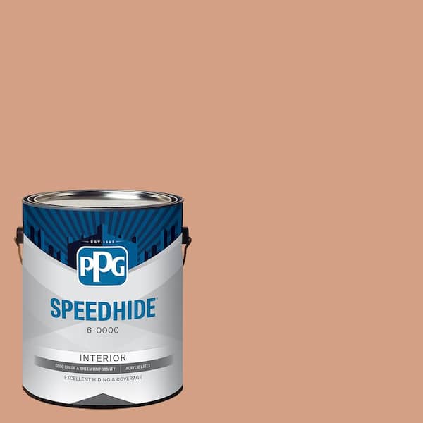 SPEEDHIDE 1 gal. PPG1069-4 Orange Maple Eggshell Interior Paint