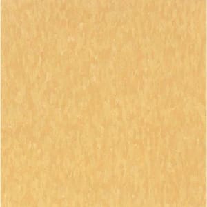 Take Home Sample - Imperial Texture VCT Golden Limestone Standard Excelon Commercial Vinyl Tile - 6 in. x 6 in.