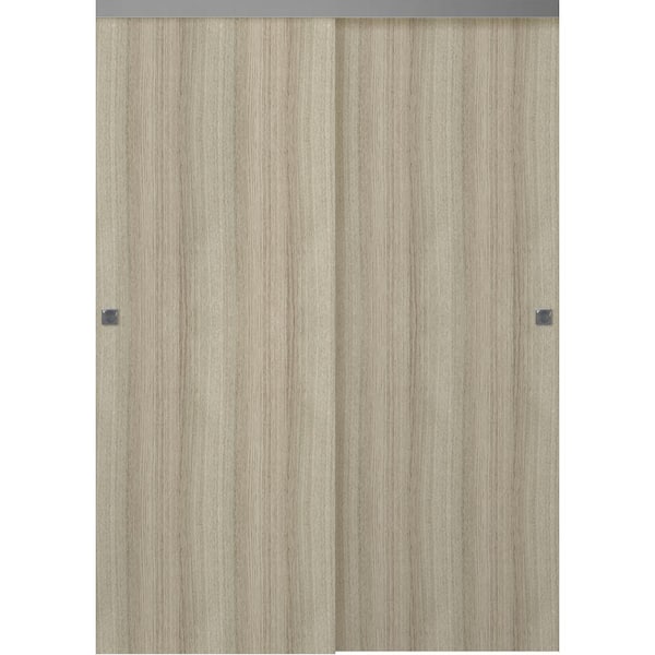 Belldinni Stella 56 in. x 80" Shambor Finished Wood Composite Bypass Sliding Door