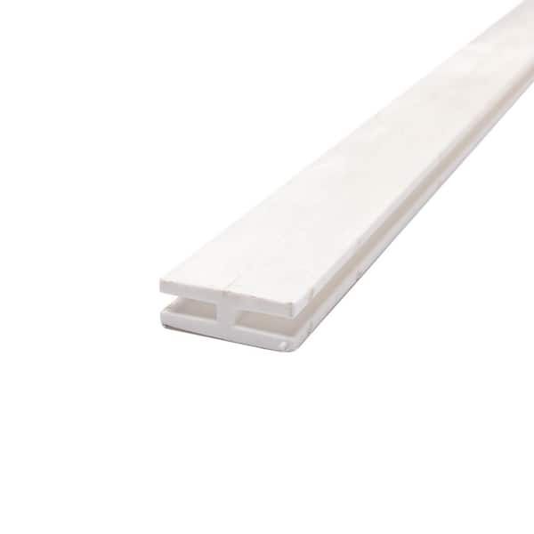 8 ft. White Vinyl Lattice Divider