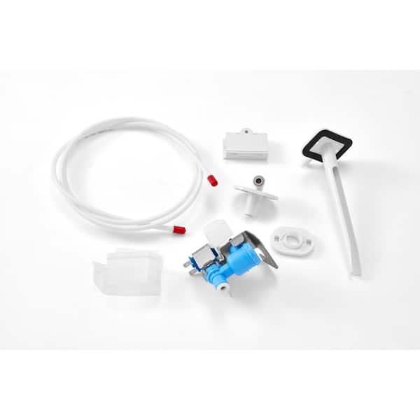 Vissani 4.4 in. Plastic Icemaker Installation Kit in White MD1821IM - The  Home Depot