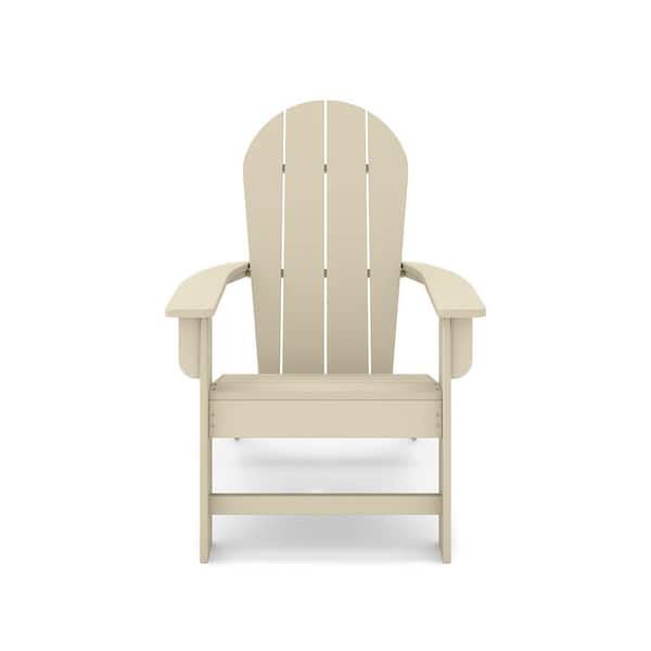 Unbranded Yellow AuroraScape HDPE Adirondack Chair