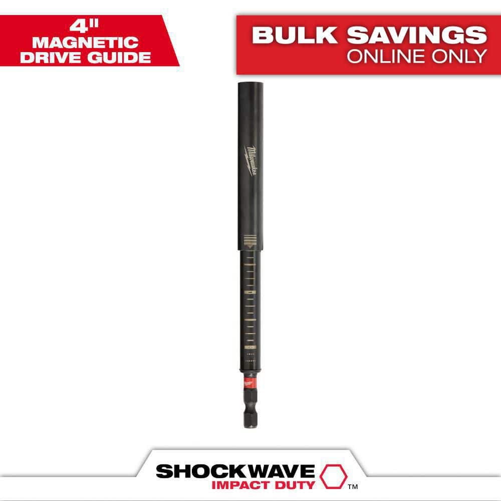 SHOCKWAVE Impact Duty 4 in. Magnetic Drive Guide price history on PriceWatchPro