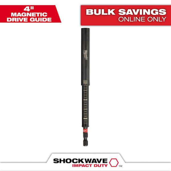 Milwaukee SHOCKWAVE Impact Duty 4 in. Magnetic Drive Guide