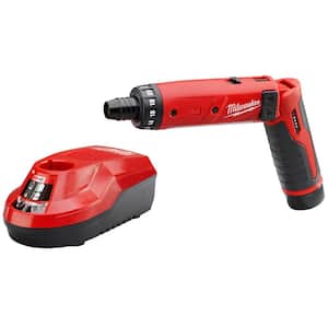 M4 4-Volt Lithium-Ion Cordless 1/4 in. Hex Screwdriver 1-Battery Kit