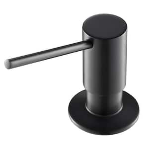 Kitchen Soap and Lotion Dispenser in Matte Black
