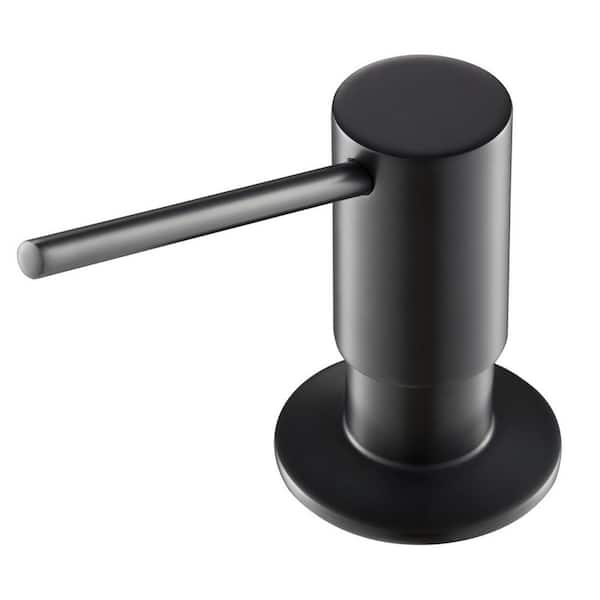 KRAUS Kitchen Soap and Lotion Dispenser in Matte Black