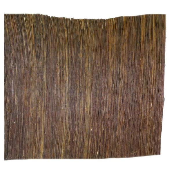 8 ft. L x 4 ft. H Willow Twig Privacy Screen Fence