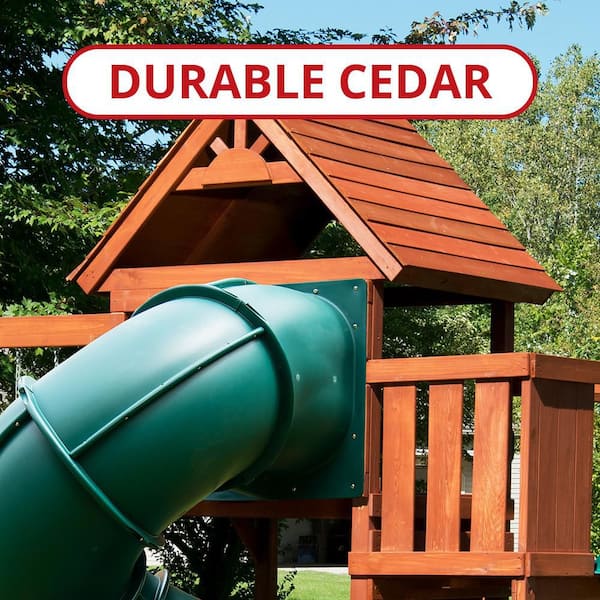 Swing-N-Slide Playsets DIY Grandview Twist Deluxe Wood