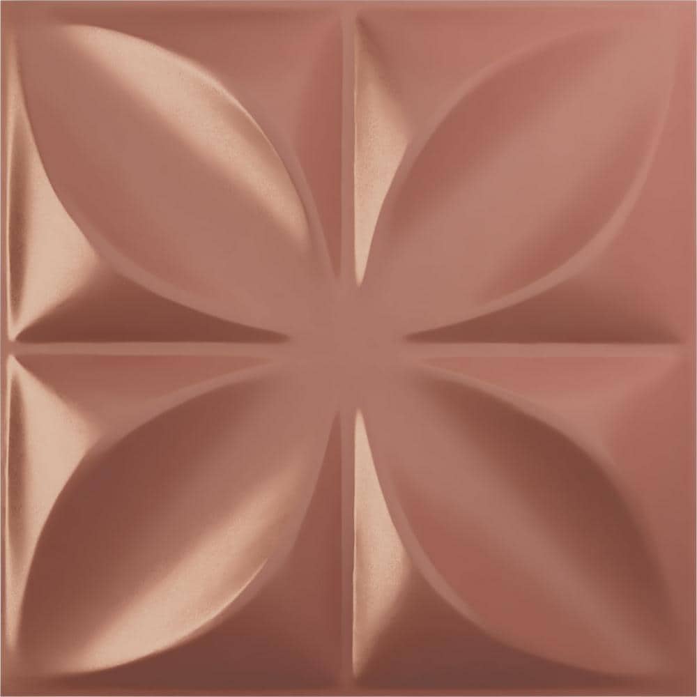 "11-7/8""W x 11-7/8""H Helene EnduraWall Decorative 3D Wall Panel, Champagne Pink (Covers 0.98 Sq.Ft.)" price history on PriceWatchPro