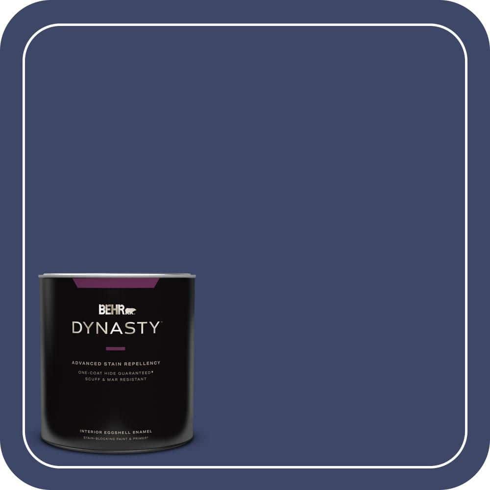 1 qt. #S-H-620 Midnight Sky Eggshell Enamel Interior Stain-Blocking Paint and Primer price history on PriceWatchPro