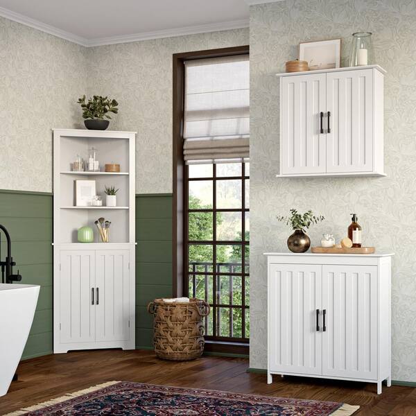 Bathroom Floor Storage Cabinet, Solid Wood Floor Cabinet, Farmhouse Bathroom  Cabinet, Small Space Cabinet, Storage Cabinet, Narrow Cabinet 