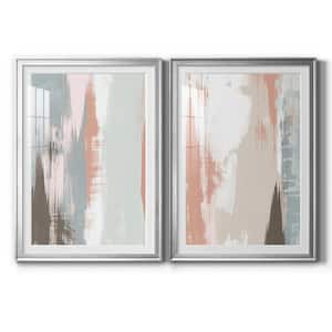 Sandstone Peel I by Wexford Homes 2-Pieces Framed Abstract Paper Art Print 22.5 in. x 30.5 in.