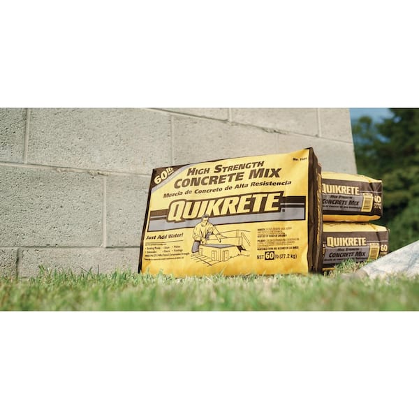Quikrete 10 Lb Concrete Mix - 6 Bag Pack For Small Projects And Repairs