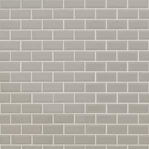 La Crema Stax Interlocking Peel and Stick 10.75 in. x 11.65 in. Textured Marble Floor and Wall Tile (15 sq. ft./Case)