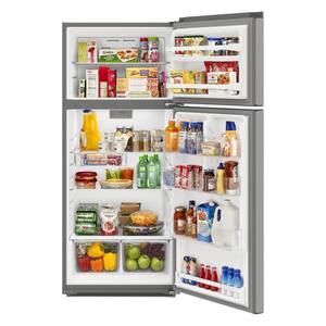 10.0 cu. ft. Built-in Top Freezer Refrigerator in Stainless Steel