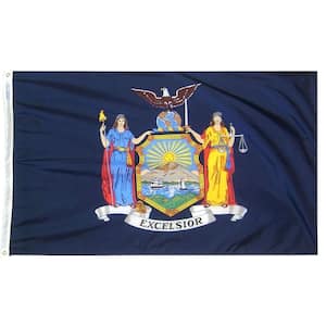 3 ft. x 5 ft. New York State Flag