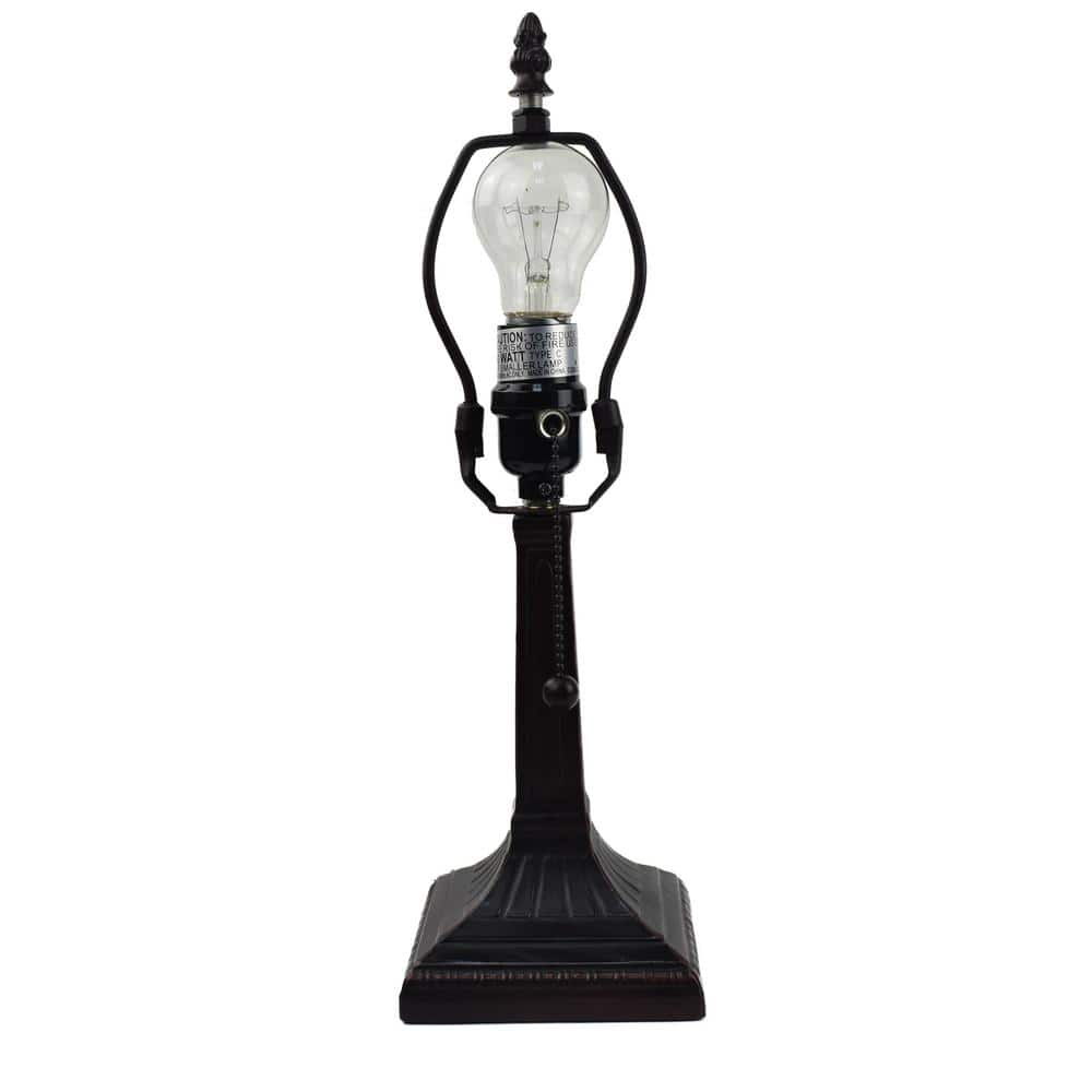 Tiffany Style Stained Glass Dragonfly Table Lamp