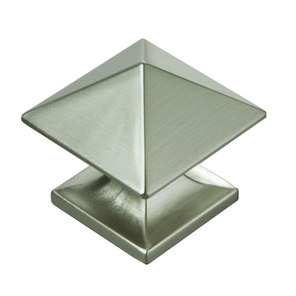 HICKORY HARDWARE Studio 1-1/4 in. Stainless Steel Cabinet Knob