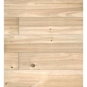 Lanikai Driftwood 8 in. x 36 in. Matte Porcelain Wood Look Floor and Wall Tile (14 sq. ft./Case)