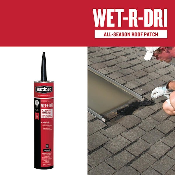 Gardner 10 oz. Wet-R-Dri All-Season Roof Patch (12-Case) 0379-GA