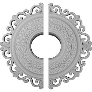 22 in. x 6-1/4 in. x 1-3/4 in. Orrington Urethane Ceiling Medallion, 2-Piece (Fits Canopies up to 6-1/4 in.)