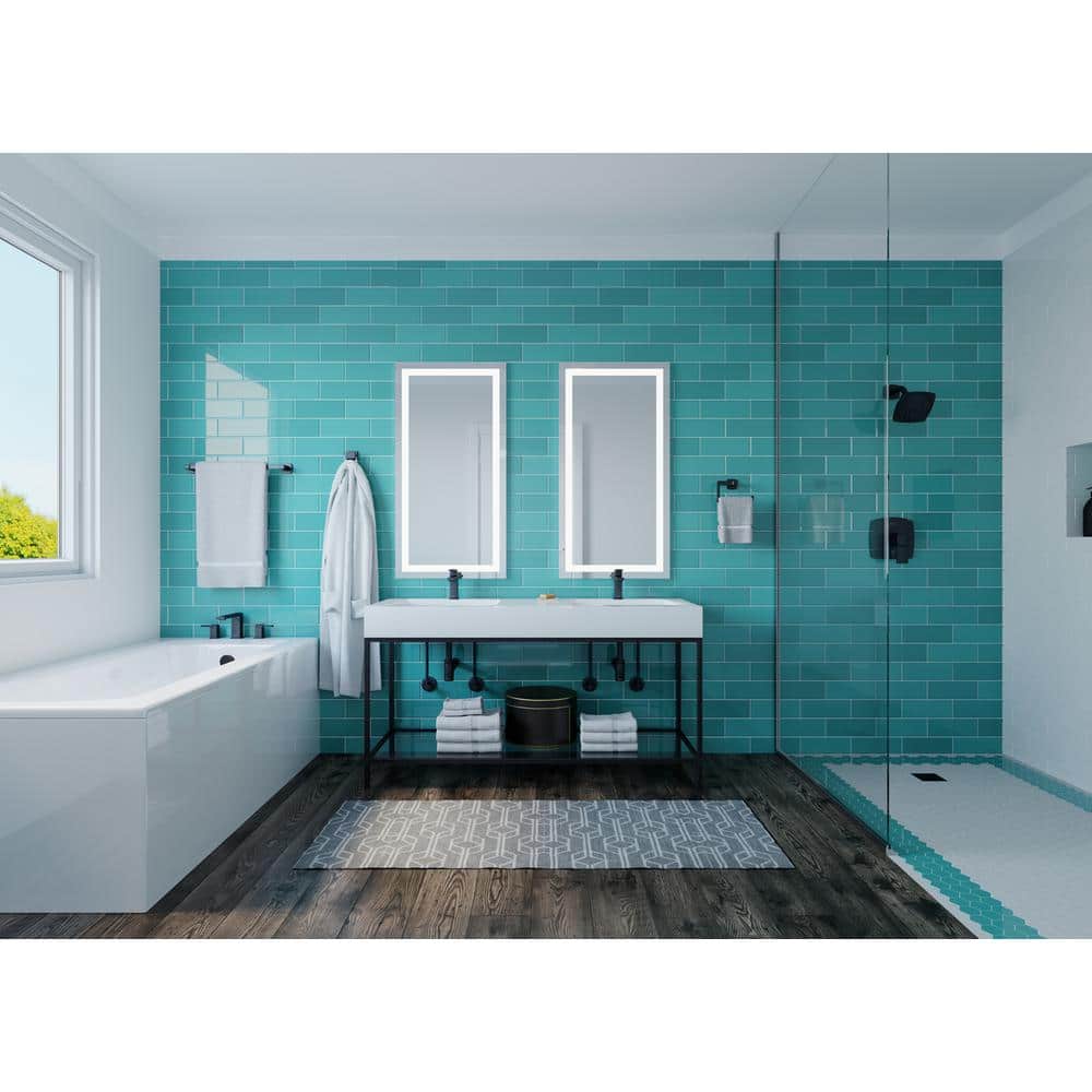 Deckard Matte Black Single Handle Bathroom Faucet