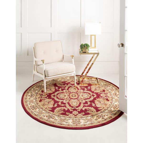Voyage Reddington Red 6' 0 x 6' 0 Round Rug