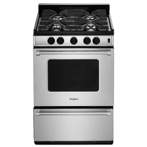 Whirlpool 3.0 cu. ft. Gas Range with Sealed Burners in Stainless Steel