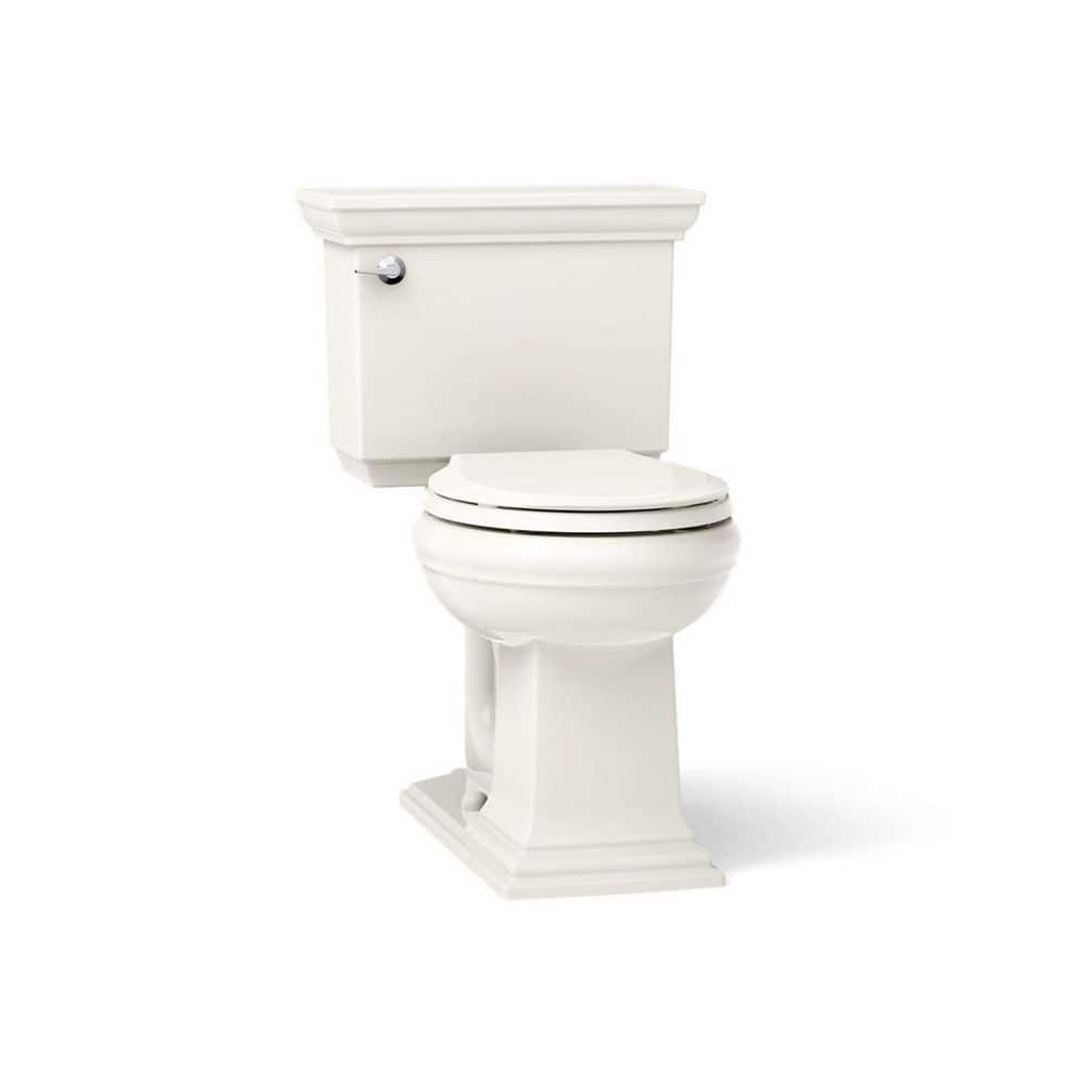 Memoirs 12 in. Rough In 2-Piece 1.28 GPF Single Flush Round Toilet in Biscuit Seat Not Included price history on PriceWatchPro
