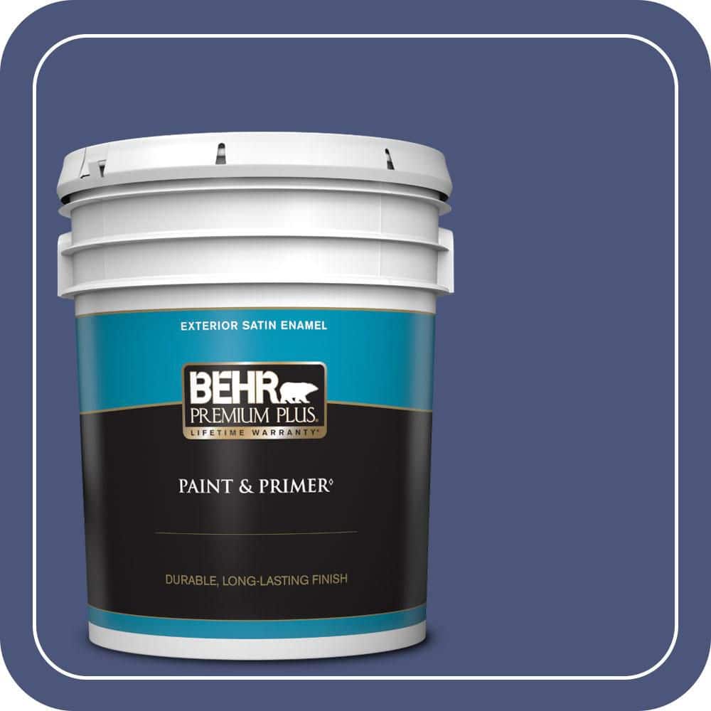 5 gal. #620D-7 Deep Indigo Satin Enamel Exterior Paint & Primer price history on PriceWatchPro