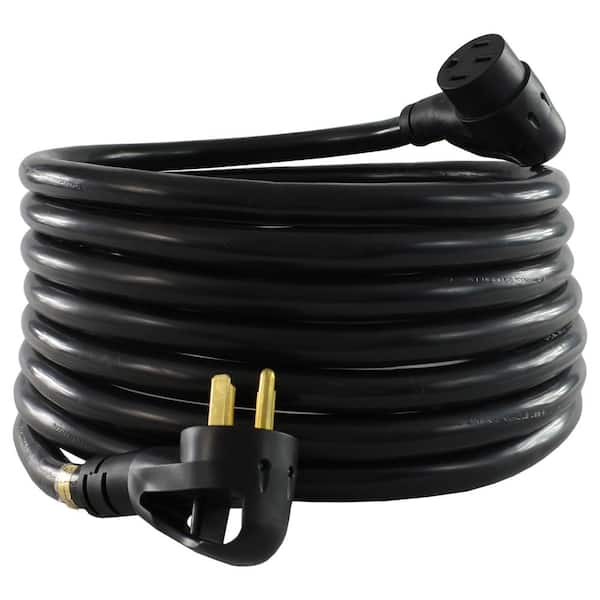 Conntek 15 ft. 6/3+8/1 NEMA 14-50 125/250-Volt Generator / RV / EVSE Extension Cord