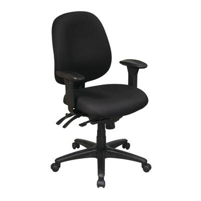 Black Mid Back Multi-Function Ergonomics Chair