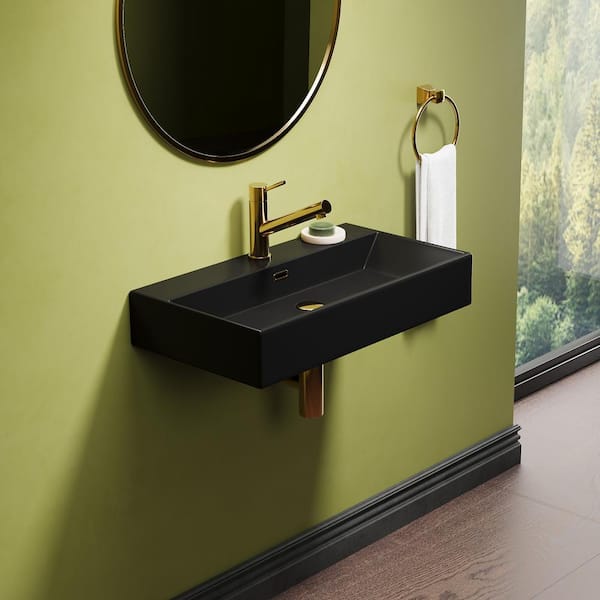 Eridanus Turner Vitreous China 30 in. W x 16 in. D x 5 in. H Eridanus Turner Vitreous China 30 in. W x 16 in. D x 5 in. H