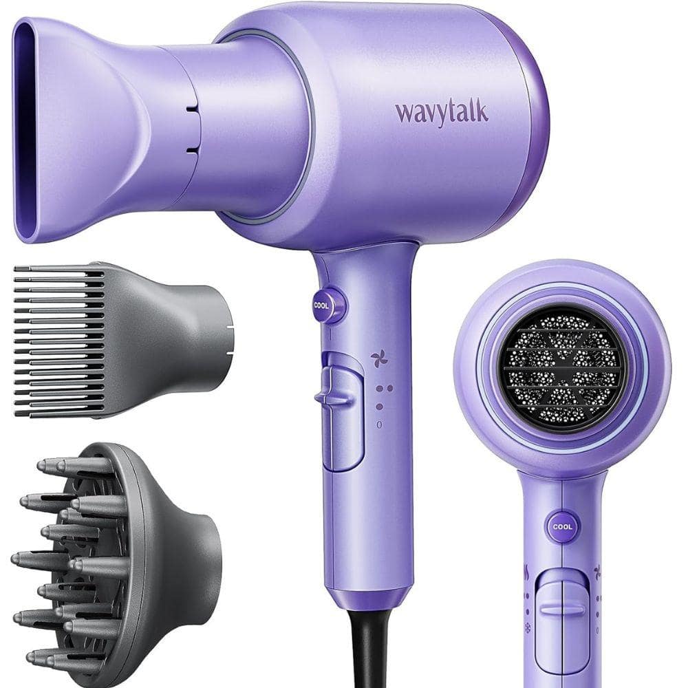 Adrinfly 1875-Watt Professional Salon Hair Dryer with Diffuser