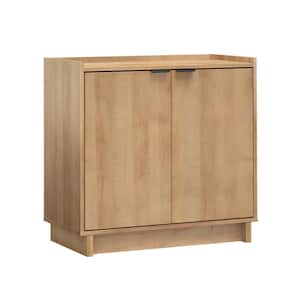 Simply Modern Oak 30 in. H x 30.75 in. W x 16 in. D 2 Door Accent Storage Cabinet with Adjustable Shelf