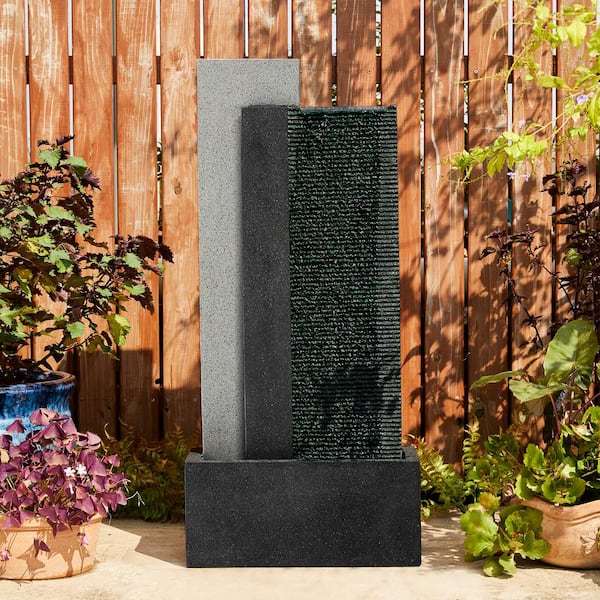 Glitzhome 38.25 in. H Outdoor Oversized Morden Textured