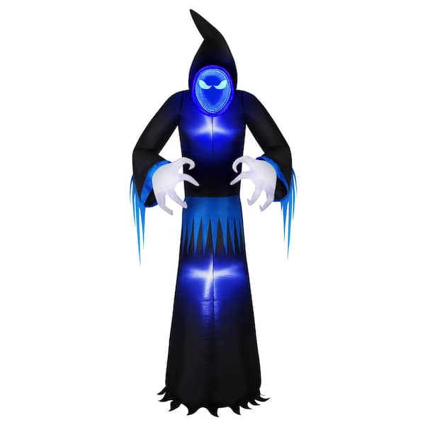 Unbranded 8 ft. Tall Halloween Inflatable Infinity Mirror Reaper