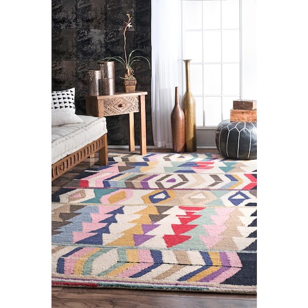 Ofelia Tribal Bohemian Multi 10 ft. x 14 ft. Area Rug