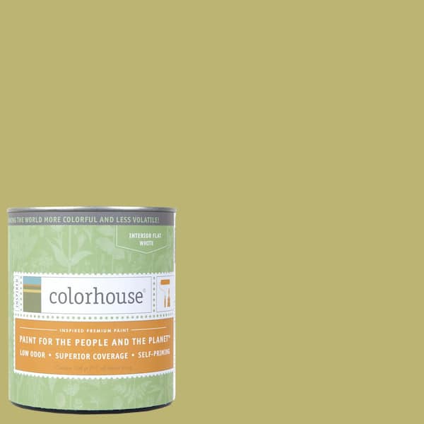 Colorhouse 1 qt. Leaf .04 Flat Interior Paint